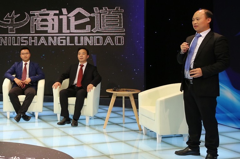 聚力胶粘董事长郭天富代理俊和 受邀CCTV《牛商论道》 讲述其如何打造聚厉品牌的创业历程！