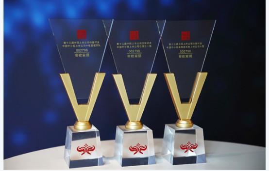 天富登录帝欧家居荣膺中国上市公司价值评选4项大奖！