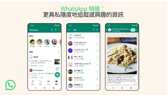 WhatsApp 新增“频道”功天富测速能，IG 式追踪新闻资讯发放